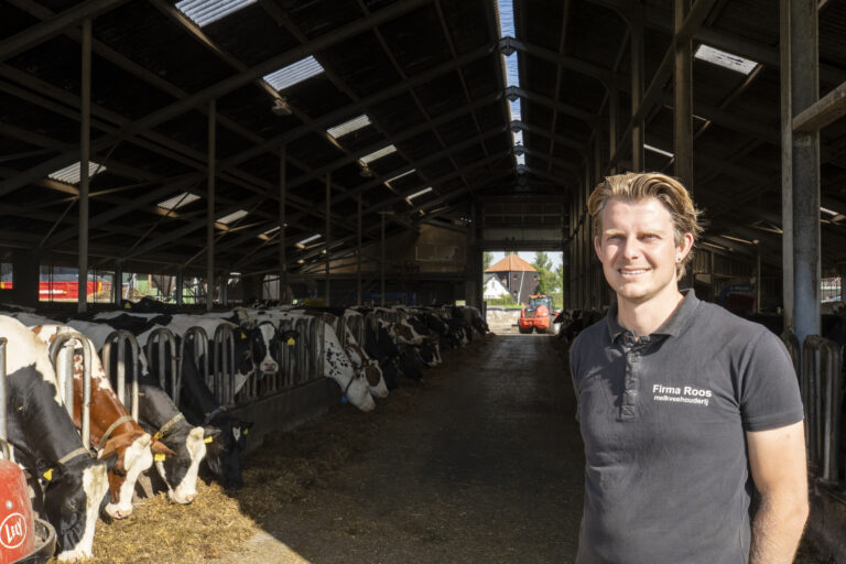 Vogelvriendelijke agrariër Tristan Roos van Firma Roos